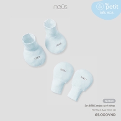 NOUS - Set BTBC màu xanh nhạt - Nu Petit - FS - SS24.T6A - Set BTBC màu xanh nhạt - .C màu xanh nhạt - FS