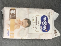 MT- M Dán - M46 - Bỉm Moony Trắng Natural