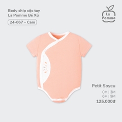 LP - Body chip cộc tay La Pomme Bé Xù - Hồng - SS24.T7A