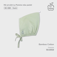 LP - Mũ sơ sinh La Pomme màu pastel - Xanh - SS24.T9A