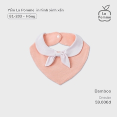 LP - Yếm La Pomme in hình xinh xắn - Hồng - SS24.T9B