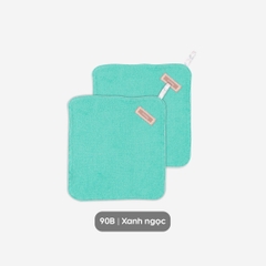 BU - Khăn mặt vuông - Xanh ngọc - Free size - SS24.T9A