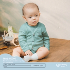 BU - Set Áo cardigan kèm body chip dài tay Lennie  - Xanh ngọc - 1-3M - SS24.T10A