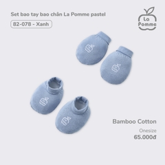 LP - Set bao tay bao chân La Pomme pastel - Xanh - SS24.T10A