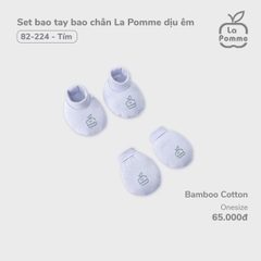 LP - Set bao tay bao chân La Pomme dịu êm - Tím - SS24.T11A