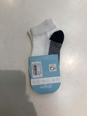 BU - Tất trẻ em Bu Midi - ACT233602 - trắng - kẻ navy - 1-3Y - SS26.T5B