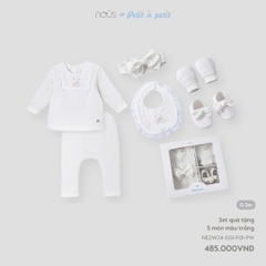 NOUS - Set quà tặng 5 món màu trắng - Nu Air - 0M - SS24.11B