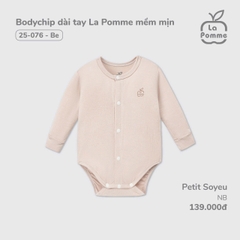 LP - Body chip dài tay La Pomme mềm mịn - Newborn Be - SS24.T12A