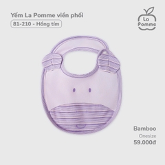 LP - Yếm La Pomme viền phối - Hồng tím - SS24.T12A