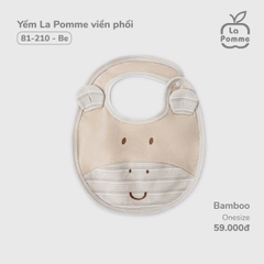LP - Yếm La Pomme viền phối - Be - SS24.T12A