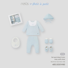 NOUS - Set quà tặng 5 món màu xanh nhạt - Nu Air - SS25.T2A