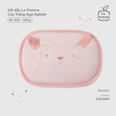 LP - Gối đầu La Pomme Cừu Trắng Ngộ Nghĩnh - Hồng - SS25.T5B