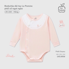 LP - Body chip dài tay La Pomme phối cổ ngọt ngào - Hồng - SS25.T6A