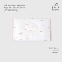 LP - Gối đa năng La Pomme Ngôi Nhà Của Cún Con - Hồng - SS25.T6A