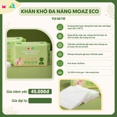 MOAZ - Khăn khô 50 tờ