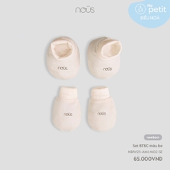 NOUS - Set BTBC màu be  - SS25.T7A