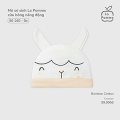 LP - Mũ sơ sinh La Pomme cừu bông năng động - Be - SS25.T7A