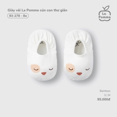 LP - Giày vải La Pomme cún con thư giãn - Be - SS25.T7A