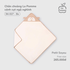 LP - Chăn choàng La Pomme cánh cụt ngộ nghĩnh - Be - SS25.T7A