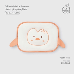 LP - Gối sơ sinh La Pomme cánh cụt ngộ nghĩnh - Cam - SS25.T7A