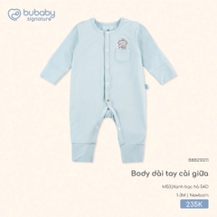 BU - Body dài tay cài giữa - BBB210211 - Xanh bạc hà 54D - 1-3M - SS25.T7C