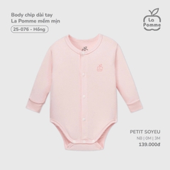 LP:-:Body:chip:dài:tay:La:Pomme:mềm:mịn:-:Hồng:-:SS25.T8A:-:Hồng:-:3-6M GGG