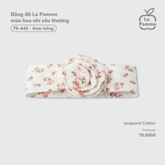 LP - Băng đô La Pomme mùa hoa nhí yêu thương - Kem Hồng - FS - SS26.T2C