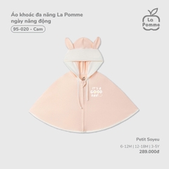 LP - Áo khoác đa năng La Pomme ngày năng động - Cam - 3-5Y - SS26.T3B
