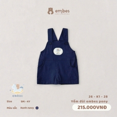 EMBES - Yếm đùi embes pony - 26-K1-28 - Xanh Navy - 12-18M