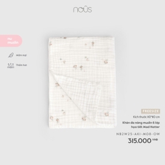 NOUS - Khăn đa năng muslin 6 lớp họa tiết Mad Hatter - FS - SS26.T5A