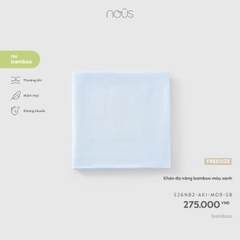 NOUS - Khăn đa năng bamboo màu xanh - FS - SS26.T5A