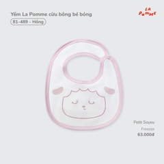 LP - Yếm La Pomme cừu bông bé bỏng - Hồng - FS - SS26.T7A