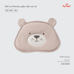 LP - Gối La Pomme gấu nâu vui vẻ - Be - FS - SS26.T7A
