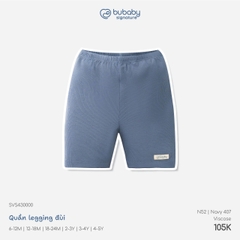 BU - Quần legging đùi - SVS430000 - Navy 407 - 3-4Y - SS26.T8B