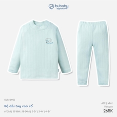 BU - Bộ dài tay cao cổ - SVS110900 - Mint - 18-24M - SS26.T8C