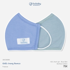 BU - Khẩu trang Bamco - ABC030000 - Xanh ghi+blue đậm - Free size - SS26.T8C