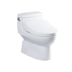 Bồn cầu một khối MS884W11 kèm nắp rửa điện tử Washlet