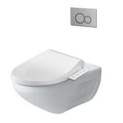 Bồn cầu nắp rửa điện tử INAX AC-23P+CW-H18VN