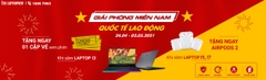 CHÀO MỪNG GIẢI PHÓNG MIỀN NAM 30/04 & QUỐC TẾ LAO ĐỘNG 01/05
