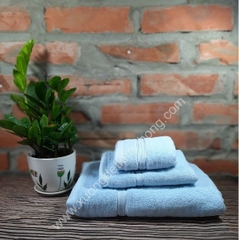 Khăn bông cotton cao cấp màu xanh ngọc