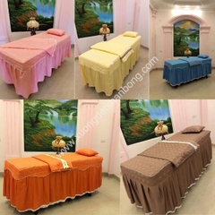 Ga trần bông cho giường Spa