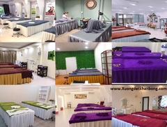 Khăn trải giường spa