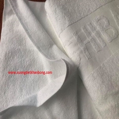 Khăn khách sạn dệt logo 11