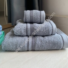 Bộ 3 Khăn cotton cao cấp Màu tím
