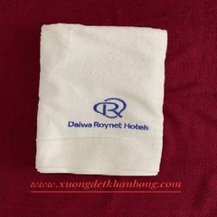 Khăn tắm khách sạn thêu logo (mẫu 2)