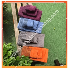 Bộ 3 khăn cotton Xuất khẩu cao cấp