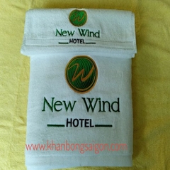 Khăn khách sạn thêu logo