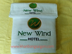 Khăn khách sạn thêu logo