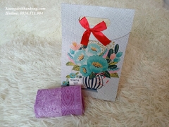 Khăn mặt sợi tre kích thước 30x30cm