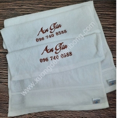 Bộ khăn quà tặng thêu logo (Mẫu 83)